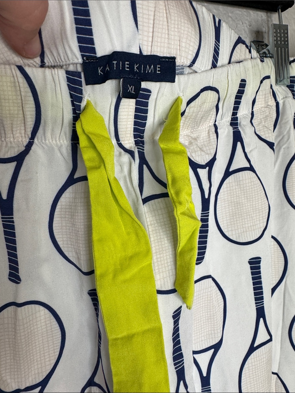 Katie Kime Pajama Pants Set Tennis Time 2XL XL - Picture 10 of 13